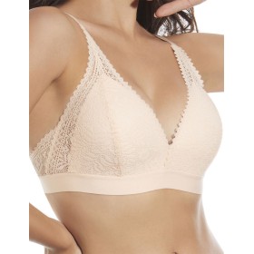 Бюстгальтер бралетт без каркасов Selene MARCELA светло-розовый, Цвет: светло-розовый, Размеры: 70B