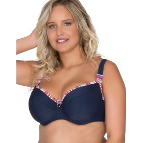 Купальный лиф мягкий Akcent AN242 M, Цвет: темно-синий, Размеры: 100E