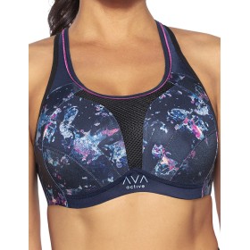Бюстгальтер спортивный Ava DINA U на крючки, Цвет: застежка крючки, Размеры: 75I