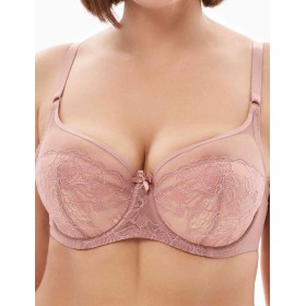 Полумягкий бюстгальтер Milavitsa 124930 камелия/нюд, Цвет: камелия/нюд, Размеры: 85D