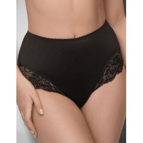 Высокие трусы VOVA LAURA V32541 черный, Цвет: черный, Размеры: XL