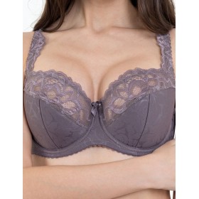 Бюстгальтер полумягкий Simona M 903 акула, Цвет: акула, Размеры: 75D