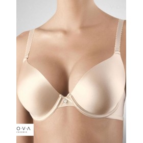 Бюстгальтер с гелевым пуш-ап VOVA VICTORIA V86236 серебристый пион, Цвет: серебристый пион, Размеры: 75E