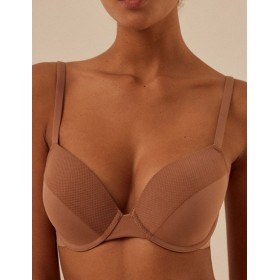 Бюстгальтер на тонком поролоне Ysabel Mora 10113 BASIC карамель, Цвет: карамель, Размеры: 70B