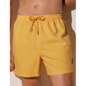 Мужские пляжные шорты Ysabel Mora 90094, Цвет: желтый, Размеры: M