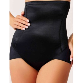 Высокие утягивающие трусы Bogema 954 черный, Цвет: черный, Размеры: 2XL