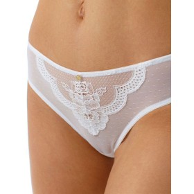 Трусы слипы Coquette Revue ROSES 65117-01, Цвет: белый, Размеры: 2XL