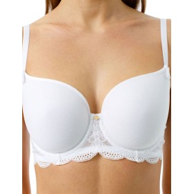 Бюстгальтер спейсер Coquette Revue ROSES 84117-01, Цвет: белый, Размеры: 90B