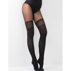 Колготки с имитацией чулок Fiore 6066/G SENSE 60 den черный, Цвет: черный, Размеры: 3