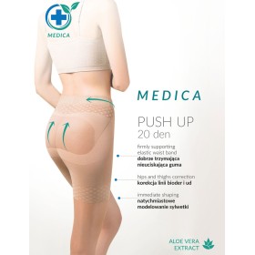 Корректирующие колготки Gabriella 127 MEDICA PUSH-UP 20 den телесный, Цвет: телесный, Размеры: 4