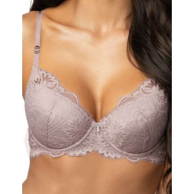 Бюстгальтер балконет пуш-ап MAT DARLENE wrzos M-3635-11-1, Цвет: сиреневый, Размеры: 65C