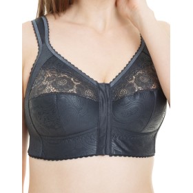 Бюстгальтер мягкий без косточек Sermija 150-12-L темный графит, Цвет: тёмный графит, Размеры: 80B