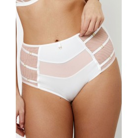 Трусы высокие Subtille TEONA MILK/MOCCA high-waist, Цвет: молочный+мокка, Размеры: M