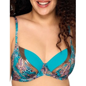 Лиф купальный уплотненный Ava SK141 U turquoise, Цвет: туркус, Размеры: 80F