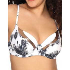 Верх купальника уплотненный Ava SK146 U white, Цвет: белый, Размеры: 100D