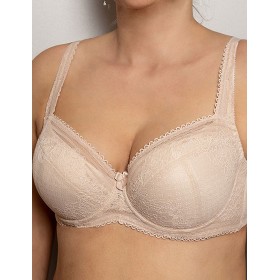 Бюстгальтер балконет Fluide COMPLIMENT 6020 пион, Цвет: пион, Размеры: 70D