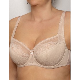 Бюстгальтер полупоролон Fluide COMPLIMENT 6030 пион, Цвет: пион, Размеры: 75D