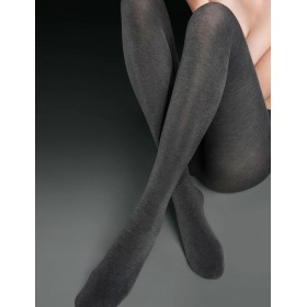 Теплые колготки Marilyn EXCLUSIVE KEEP HEAT melange 80 den серый, Цвет: серый, Размеры: 1/2