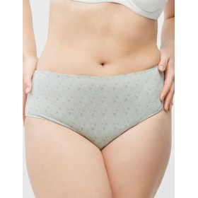 Высокие слипы Ysabel Mora 19406 HIGH WAIST в наборе из 2-х штук, Цвет: голубой+экрю, Размеры: 2XL