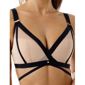 Бюстгальтер-топ Coquette Revue TOPLESS 40126-25, Цвет: телесный, Размеры: 70D