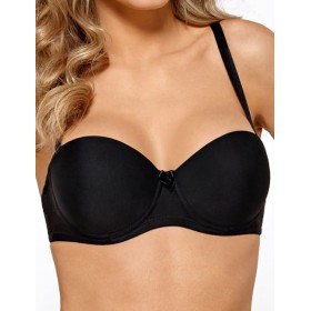 Бюстгальтер анжелика балконет Nipplex EWA U PUSH черный, Цвет: черный, Размеры: 80D
