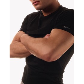 Мужская футболка из хлопка Opium R-05 черный, Цвет: черный, Размеры: M