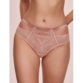 Трусы стринги Alles GLOW stringi roz, Цвет: пудровый, Размеры: S