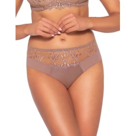 Трусы бразилиана Ava 2034 NEVE braz Coffee Rose, Цвет: какао, Размеры: M