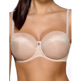 Бюстгальтер балконет пуш-ап для открытых платьев Ava 1787 P-UP телесный, Цвет: телесный, Размеры: 75C