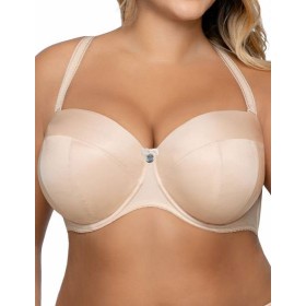Бюстгальтер балконет для открытых платьев Ava 1787 U MAXI телесный, Цвет: телесный, Размеры: 100B