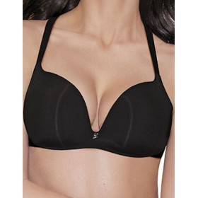 Бюстгальтер супер пуш-ап без косточек Leilieve EVOLUTION 4605 nero, Цвет: nero (черный), Размеры: 65B