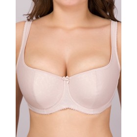 Бюстгальтер балконет Simona M 860 серебристый пион, Цвет: серебристый пион, Размеры: 75E