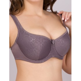 Бюстгальтер балконет Simona M 860 акула, Цвет: акула, Размеры: 80F