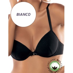 Хлопковый бюстгальтер пуш-ап Sielei NATURAL COTTON 1444 bianco, Цвет: bianco (белый), Размеры: 90B