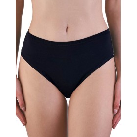 Хлопковые слипы-миди Sielei NATURAL COTTON 1449 nero, Цвет: nero (черный), Размеры: M