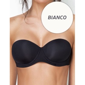 Гладкий бюстгальтер анжелика Sielei PLUS 2550 bianco, Цвет: bianco (белый), Размеры: 85C