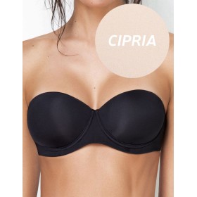 Гладкий бюстгальтер анжелика Sielei PLUS 2550 cipria, Цвет: cipria (телесный), Размеры: 85C