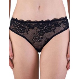 Трусики кружевные Sielei WONDER LACE 2455 nero, Цвет: nero (черный), Размеры: M