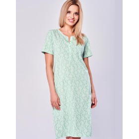 Ночная сорочка с коротким рукавом Taro GLORIA 2956, Цвет: зеленый, Размеры: M