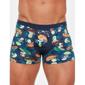 Трусы-боксеры Cornette TATTOO MINI 280-6 джинс/оранжевый, Цвет: джинс/оранжевый, Размеры: 2XL