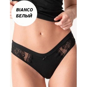 Трусики бразилиана Cotonella ADA66 CHARME bianco, Цвет: bianco (белый), Размеры: XL