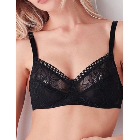 Бюстгальтер мягкий Cotonella ADB03 CHARME nero, Цвет: nero (черный), Размеры: 70C