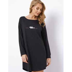 Сорочка с длинным рукавом Aruelle DIONELLA, Цвет: графит, Размеры: S