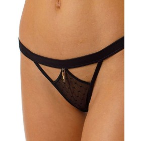 Трусы стринги Coquette Revue METALLIQUE 67126, Цвет: черный, Размеры: XL