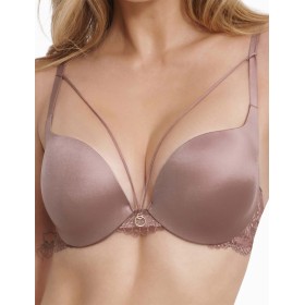 Гладкий бюстгальтер пуш-ап Esotiq ISLEY 40894 пыльная роза, Цвет: пыльная роза, Размеры: 70C