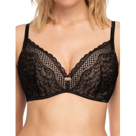 Бюстгальтер пуш-ап без косточек Nipplex CLARISA SUPER P-UP черный, Цвет: черный, Размеры: 75A