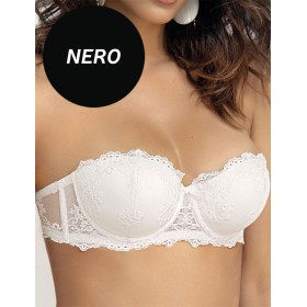 Бюстгальтер фашия с пуш-ап Sielei GLAM 1948 nero, Цвет: nero (черный), Размеры: 70B