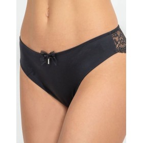 Трусики бразилиана Coquette Revue PANDORA 63121-18, Цвет: черный, Размеры: XS