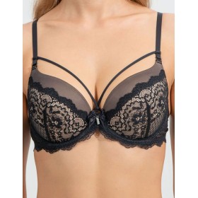 Бюстгальтер с гелевым пуш-ап Coquette Revue PANDORA 82121-18, Цвет: черный, Размеры: 75D