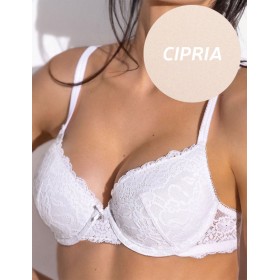Бюстгальтер формованный кружевной Sielei ALLURE 2684 cipria, Цвет: cipria (телесный), Размеры: 75D
